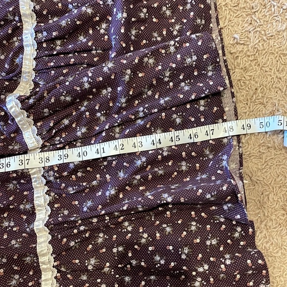 Gunne sax plum maxi dress size 5 - Picture 6 of 6